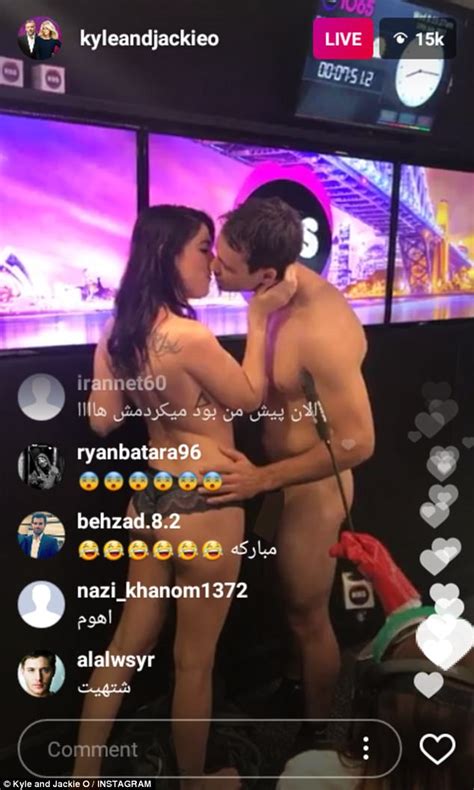 Kyle And Jackie O S Naked Dating Takes A Bizarre Turn Daily Mail Online