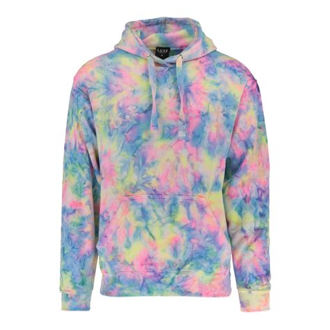 Luxe Apparel, Inc.: Adult Ice Tie-Dye Hoodie #531 (TDH-100)