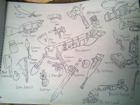 TF2 Weapons Fan-Art by Kerzid on DeviantArt