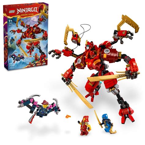 Lego Ninjago Kais Ninja Climber Mech Adventure Toy Set Buildable