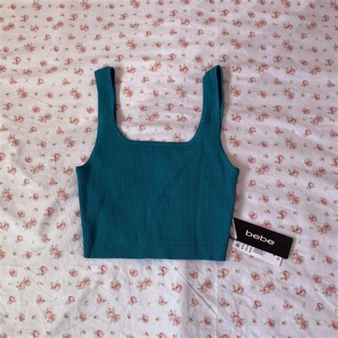 bebe tank top cute  springsummer    depop