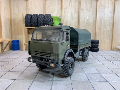 Модели :: КамАЗ 4х4 WPL 1/18 RTR комплект - TopRC