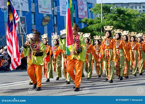 Bajau Ethnic Group Participant In Malaysia Independence Day Editorial