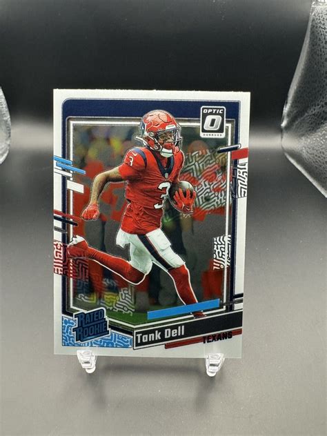 Tank Dell 2023 Panini Donruss Optic Football Rated Rookie Base RC 245