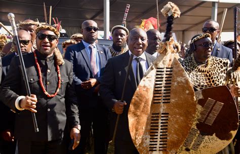 110Th Commemoration Of King Dinuzulu President Ramaphosa Pays Homage