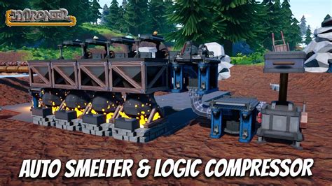 Auto Sorter Smelter Logic Compressor Hydroneer Indonesia Youtube