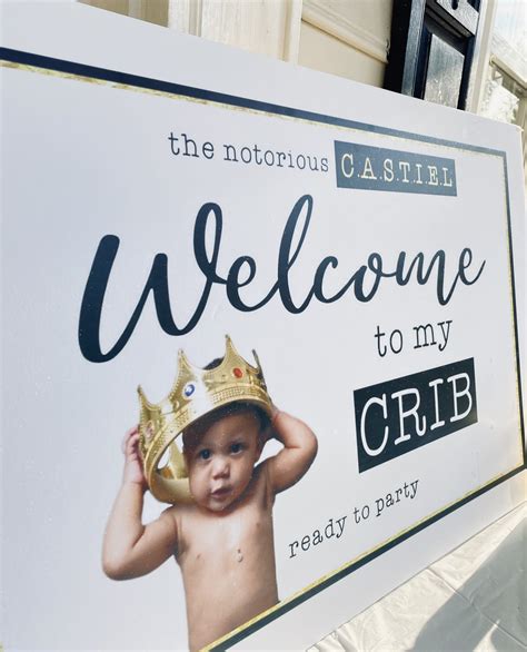 Notorious One 1st Birthday Party In 2024 Baby First Birthday Themes