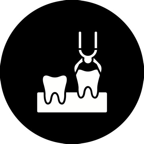 Premium Vector Tooth Extraction Icon