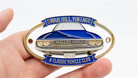 Custom Car Rally Badges Signs Plus Ph03 5033 1124