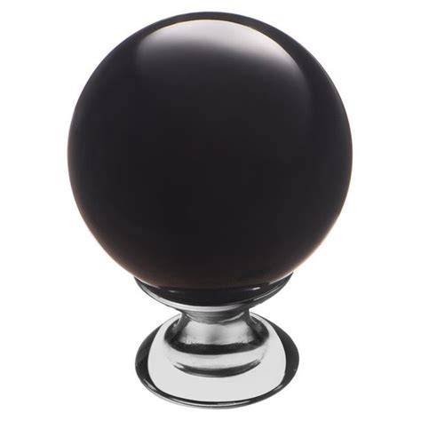 ручка-кнопка KERRON Ceramic KF10-12 черное стекло хром купить по ...