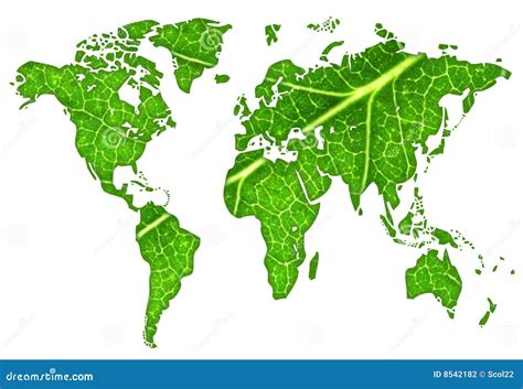 Green World Stock Illustration Illustration Of Symbol 8542182