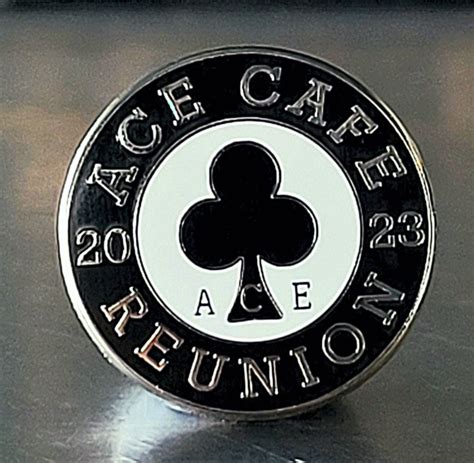 Ace Cafe Reunion 2023 Badge Ace Cafe Shop