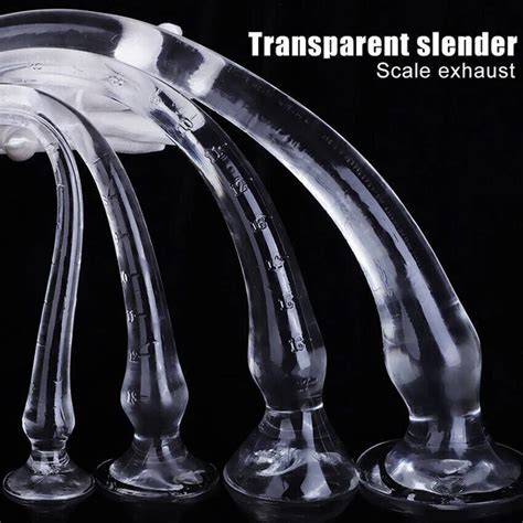 G SPOT DONG WATERPROOF BDSM EXTRA LONG DILDO SEX ANAL BUTT PLUG BIG PENIS COCK EUR 21 59