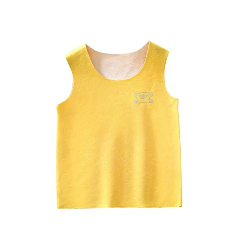 Atogsazn Toddler Boy Girl Cotton Tank Top Kids Casual Crewneck