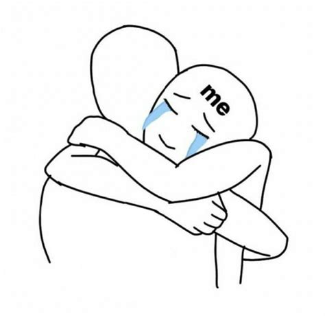 Hug Meme Template