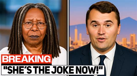 Whoopi Goldberg shocked by Charlie Kirk criticizing her ethical beliefs ...