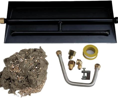 Gas Fireplace Burners With Connection Kit Installation Guide