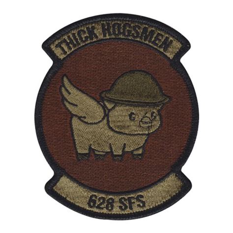 628 Sfs Thick Hogsmen Ocp Patch 628th Security Forces Squadron Patches