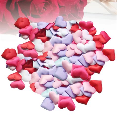 200 шт., искусственные Романтические лепестки роз в форме сердца ...