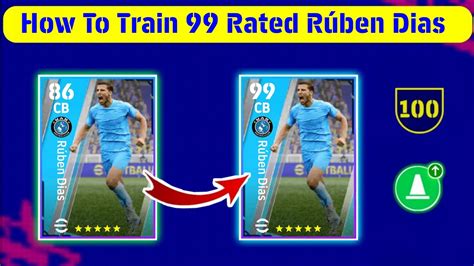 How To Train Rated Ruben Dias In Efootball Mobile Ruben Dias