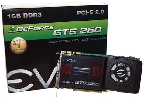 Nvidia Geforce 250 - standartsystems