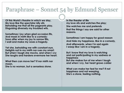 PPT - Paraphrase – Sonnet 30 by W. Shakespeare PowerPoint Presentation ...