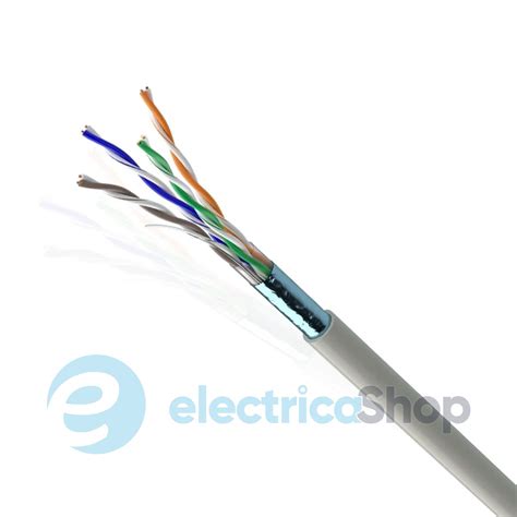 Кабель витая пара Cat 5e F/UTP 4x2x24AWG ЗЗЦМ купить цена | Электрика-ШОП