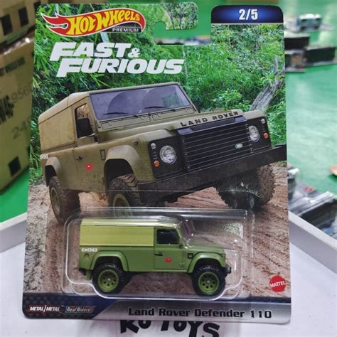 Hot Wheels Premium Fast And Furious Land Rover Defender Shopee Malaysia