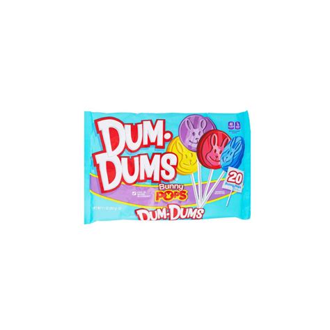 Dum Dums Bunny Pops Festive Easter Candy Pops 20 Pack