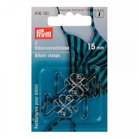 Fermeture Pour Bikini Fleur 15 Mm Prym