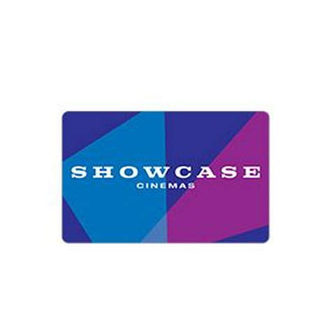 National Amusements Showcase Cinemas 25 T Card