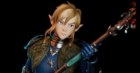 Fichier OBJ Link - Armure Zora (The Legend of Zelda Breath of the Wild ...