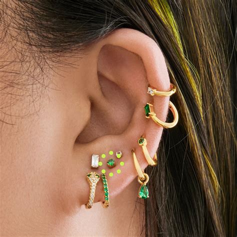Mini Cz Flatback Stud Studs