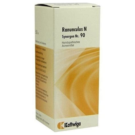 SYNERGON KOMPLEX 90 Ranunculus N Tropfen 50 ml - Medipolis Intensivshop