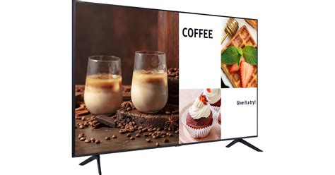 Samsung BEC-H Series 75" UHD 4K HDR Commercial Monitor BE75C-H