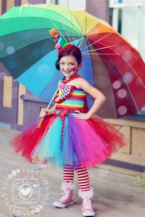 Girls Circus Costume Girls Clown Costume von HaydiePotateeBoutq Costume ...