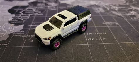 Custom Toyota Tacoma Hot Wheels Overland Trd Off Road Real Riders Swapped Painted Etsy