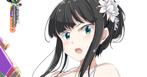 Senran Kagura Ikaruga Hyper Sexy White Bikini PBS Render Vers ORS Anime Renders Gamer Mode