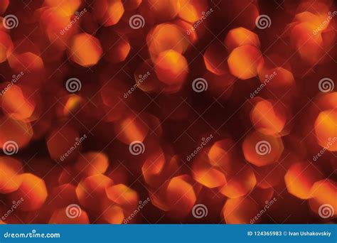 Abstract Blurred Red Bokeh Background Stock Image Image Of Pattern