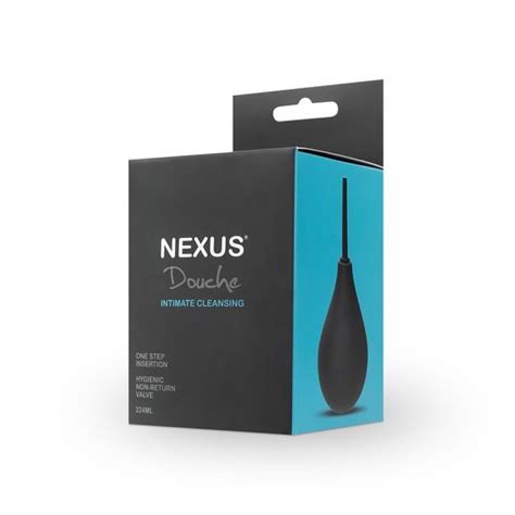 Deep Love Nexus Non Return Valve Anal Douche NEXUS Klystýr Anální pomůcky PRO ŽENY