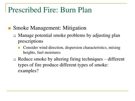 Ppt Prescribed Fire A Tool For Ecosystem Management Powerpoint