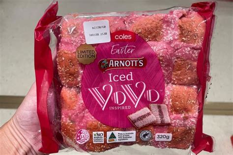 Coles And Arnotts Launch Iced Vovo Hot Cross Buns