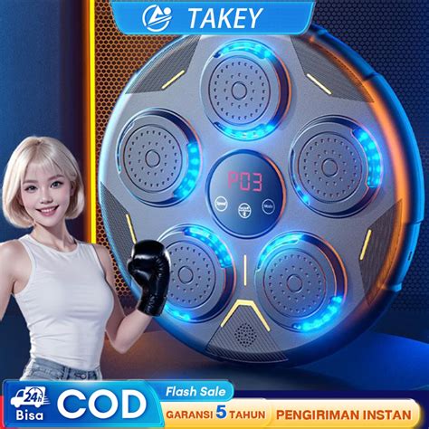 jual takey mesin target tinju musik  boxing board papan smart