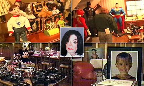 Michael Jackson S Secret Underage Sex Closet Revealed In Neverland Raid Video Daily Mail Online