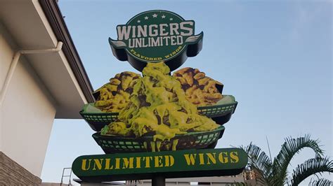 Wingers Unlimited Chicken Wings Rice And Fries Parkmall YouTube