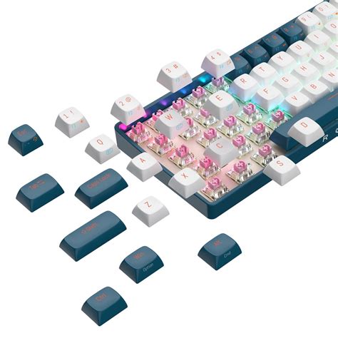 Kustom PCs Royalaxe R Blue Hot Swappable Mechanical Keyboard TTC