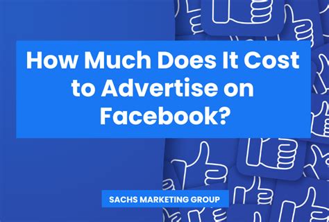how much does it cost to advertise on fb