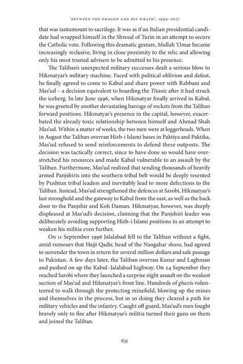 Afghanistan A History From 1260 To The Present The Virtual Library