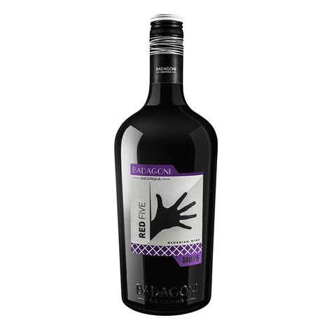 Badagoni GAU 5 Five Semi Dry Red 75cl - Alcohol Home Delivery - BMMI Shops