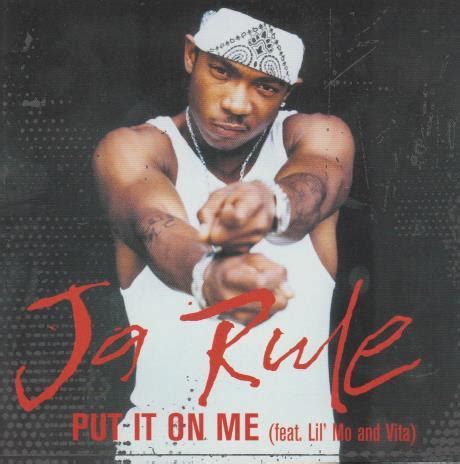 Ja Rule: Put It On Me PROMO w/ Artwork MUSIC AUDIO CD Lil' Mo & Vita ...